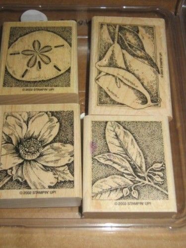 2002 Stampin Up Nature Wonders Stamps Set 3 and 1 2004  