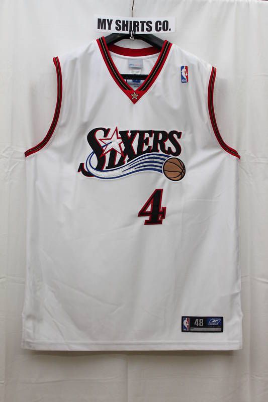 Philadelphia 76er Chris Webber Authentic Jersey (56)  