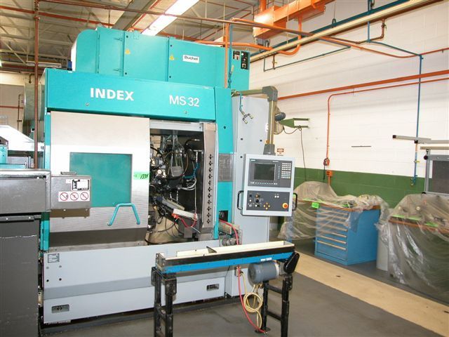 Index MS32 CNC Automatic Screw Machine 6 Spindle  