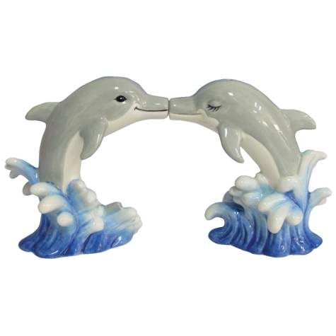 93920   DOLPHINS Magnetic Salt & Pepper Shakers (MWAH Collection 
