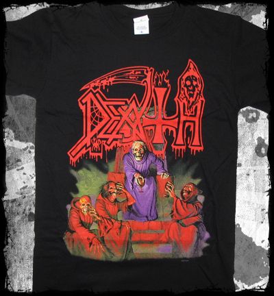 Death   scream bloody gore official t shirt death metal  