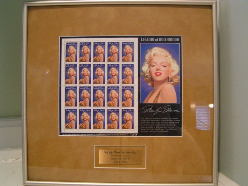 Only 1 on  Marilyn Monroe Legends of Hollywood Stamp 1995 