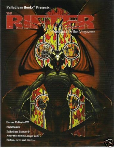 Palladium  Rifter Magazine #16 Rifts, Heroes Unlimited  