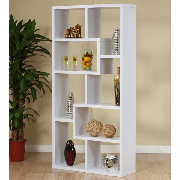 Modern Wood Bookcase / Display Cabinet  
