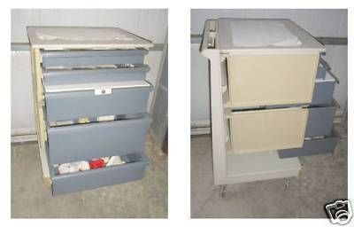 Medical Dental Equipment Mobile Cabinet Cart Medeco  
