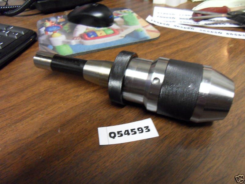 KEYLESS DRILL CHUCK W/ R8 SHANK NEW DRILLS  