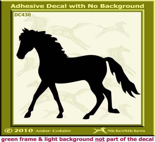 Missouri Fox Trotter Horse Trailer Decal Sticker 430  