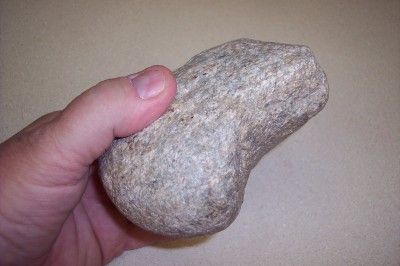 Native American Carved Stone Axe Head AUGLAIZE CO OHIO  