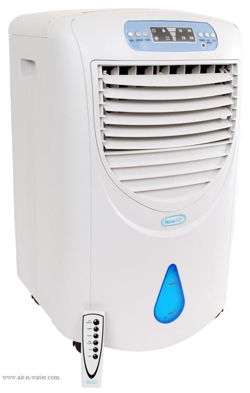 AF 330 NewAir Evaporative HEPA Swamp Cooler With Built In Ionizer 