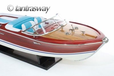 Riva Aquarama 27.6 inches model boat   RC Convertible  